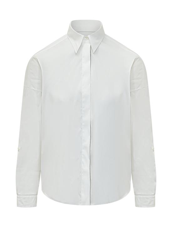 26SS 브루넬로 쿠치넬리 셔츠 M0091MA636 C159 BIANCO