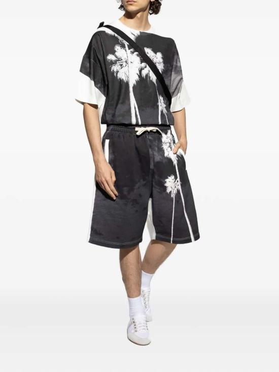  팜앤젤스 반팔 티셔츠 PMAA10DF25JER0010310 Black - PALM ANGELS