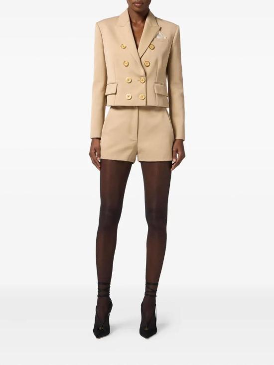 25FW 엘리자베타프랜치 숏팬츠 SH01657E2EA2 Beige - ELISABETTA FRANCHI