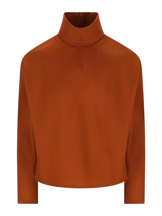 25FW 생로랑 실크 블렌드 탑 845857Y5J952498