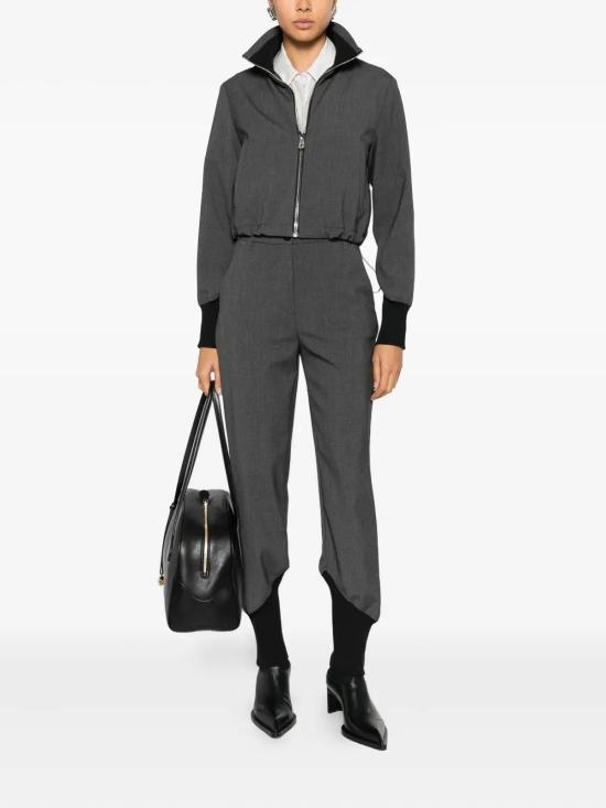 25FW 핑코 스트레이트 팬츠 106120A2ZTI90 Grey - PINKO