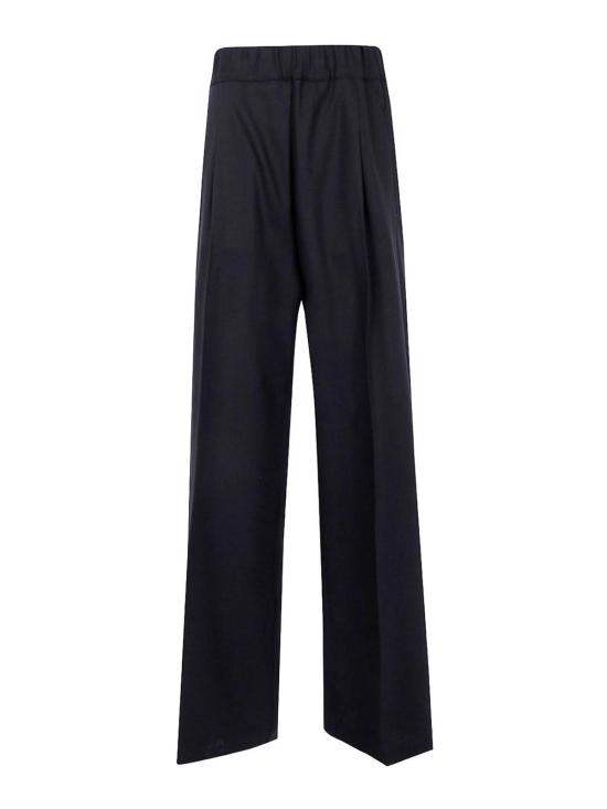 25FW 세미쿠튀르 스트레이트 팬츠 S5WI32Y690 Black