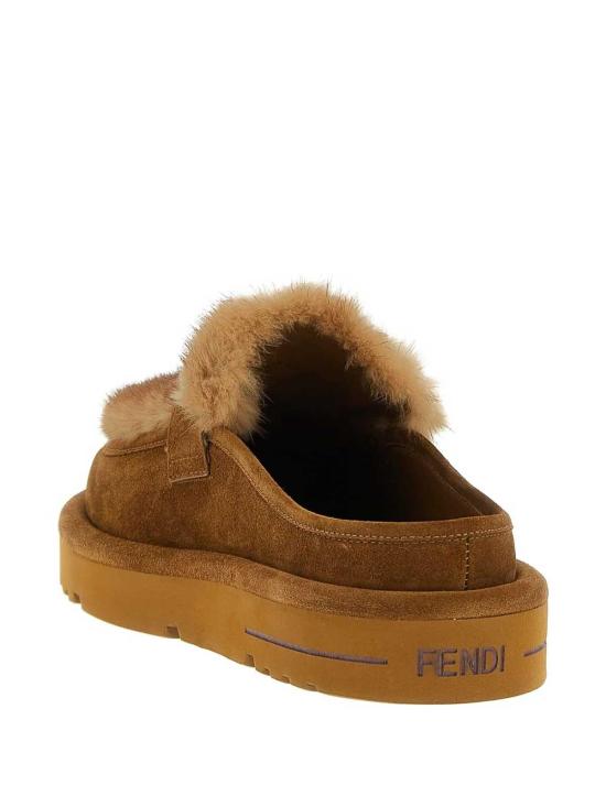 25FW 펜디 뮬/슬리퍼 8R8777AYA0F1TP4 Brown - FENDI