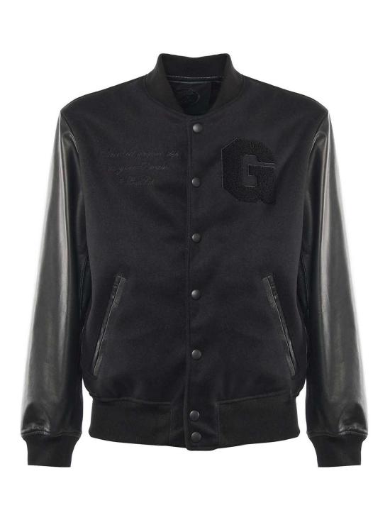 26SS 줄리아노 갈리아노 봄버 자켓 VARSITYNAPPANERO Black