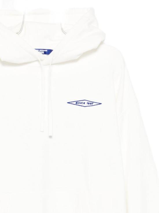 25FW 와타나베 준야 후드 티셔츠 WPT0010513 White - JUNYA WATANABE