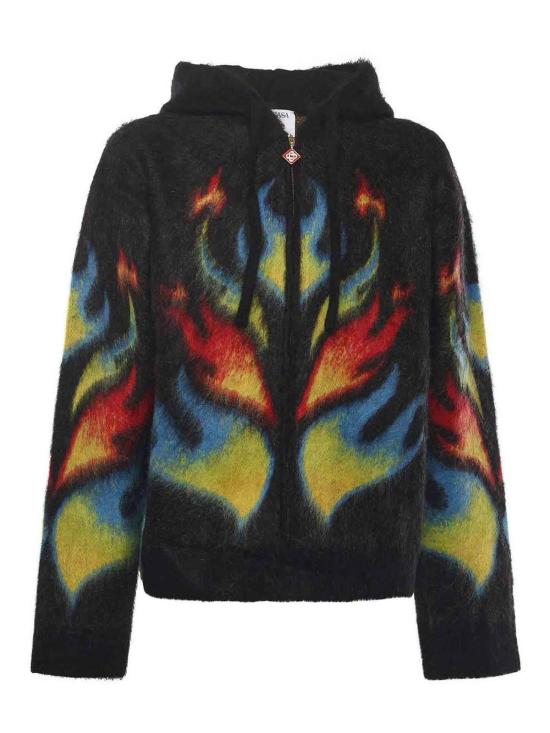 26FW 카사블랑카 후드 티셔츠 MAW25KW114101 Multicolour