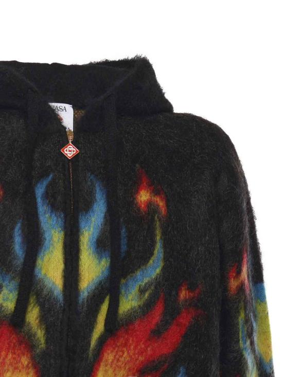 26FW 카사블랑카 후드 티셔츠 MAW25KW114101 Multicolour - CASABLANCA