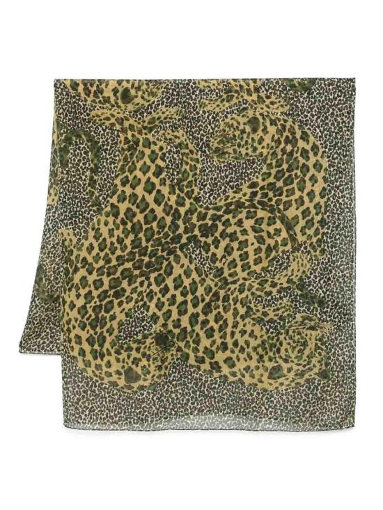 26FW 생로랑 머플러/스카프 8472203Y0353388 Animal Print - SAINT LAURENT