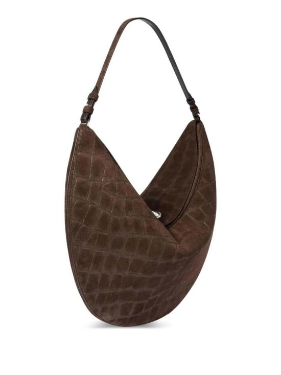 25FW 자크뮈스 오발로 숄더백 25HBAW00437AC07A09880 Brown - JACQUEMUS