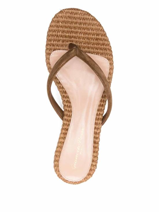 26SS 지안비토로시 샌들 G1013535RICCBLTECU Brown - GIANVITO ROSSI