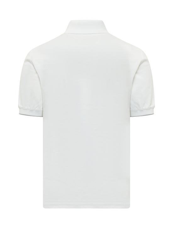 26SS 브루넬로 쿠치넬리 피케 폴로 셔츠 ME8548788 CK640 BIANCO GRIGIO - BRUNELLO CUCINELLI