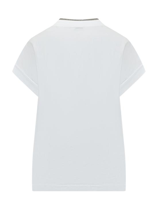 26SS 브루넬로 쿠치넬리 스웨터 M0T18BD222 C159 BIANCO - BRUNELLO CUCINELLI