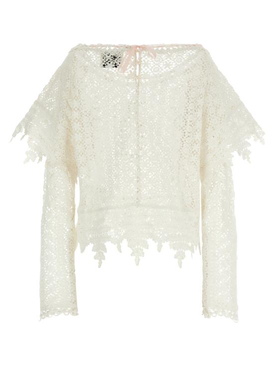 26SS 이자벨마랑 가디건 HT0807FAD1J02I20WH White - ISABEL MARANT