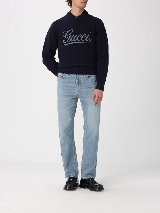 26SS 구찌 스웨터 851725XKFBD 4795 Ink - GUCCI