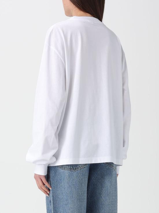 26SS 가니 롱슬리브 프루트 티셔츠 A1050059 151 White - GANNI