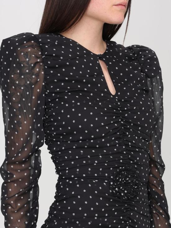 26SS 로테이트 롱 원피스 115224 000 Black - ROTATE