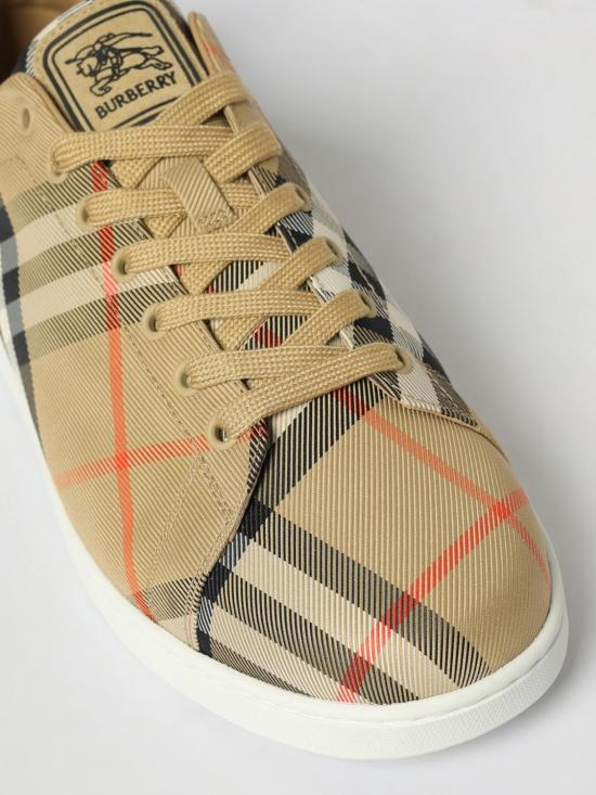 26SS 버버리 체크 세트 스니커즈 8118846 Sand - BURBERRY