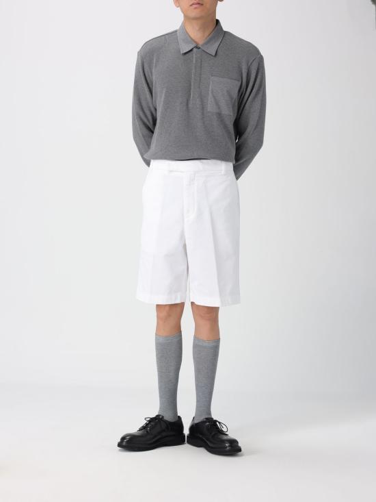 26SS 톰브라운 폴로 티셔츠 MJP233AJ0114 035 Grey - THOM BROWNE