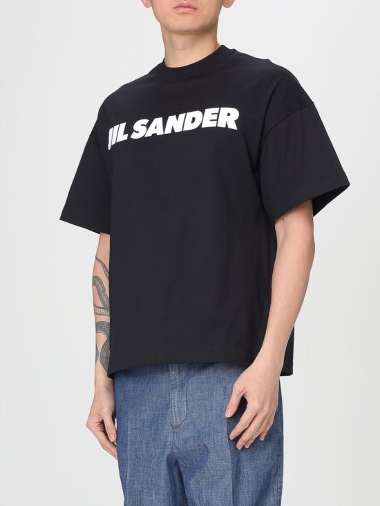 26SS 질샌더 반팔 티셔츠 J22GC0221J20349 001 Black - JIL SANDER