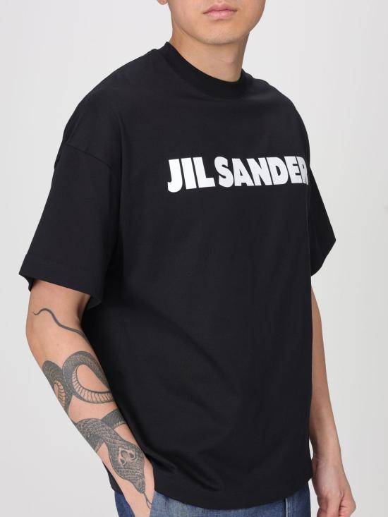 26SS 질샌더 반팔 티셔츠 J22GC0221J20349 001 Black - JIL SANDER