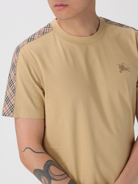 26SS 버버리 반팔 티셔츠 8106247 Beige - BURBERRY