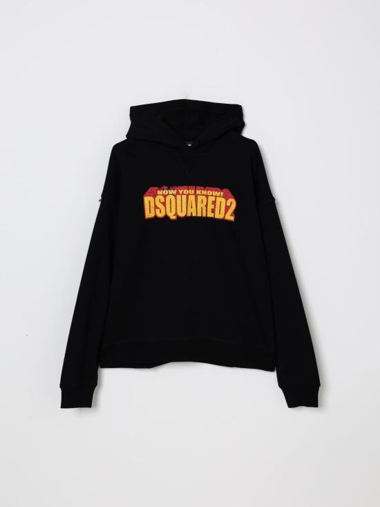 26SS [키즈] 디스퀘어드2 풀오버 DQ3186D0ACC DQ900 Black