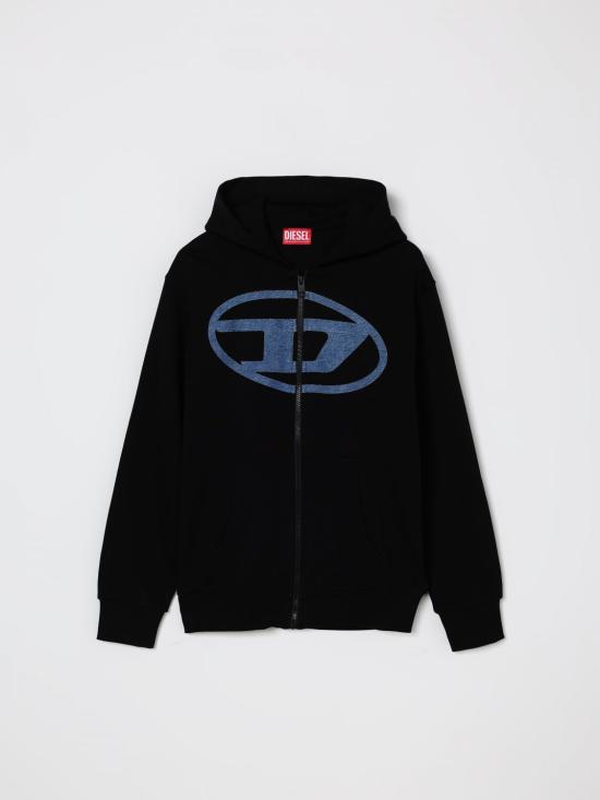 26SS [키즈] 디젤 풀오버 J026220GEAD K900 Black