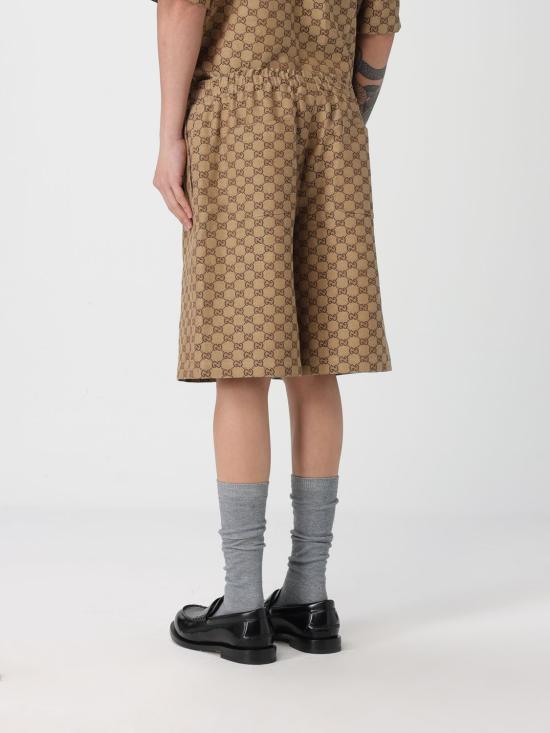 26SS 구찌 숏팬츠 742781Z8BIX 2580 Camel - GUCCI