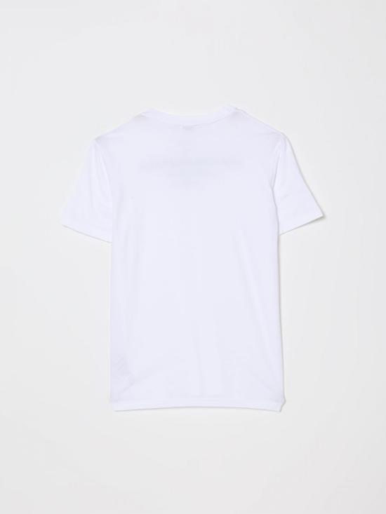 26SS [키즈] 돌체앤가바나 티셔츠 L4JTHUG7P1Y W0800 White - DOLCE & GABBANA