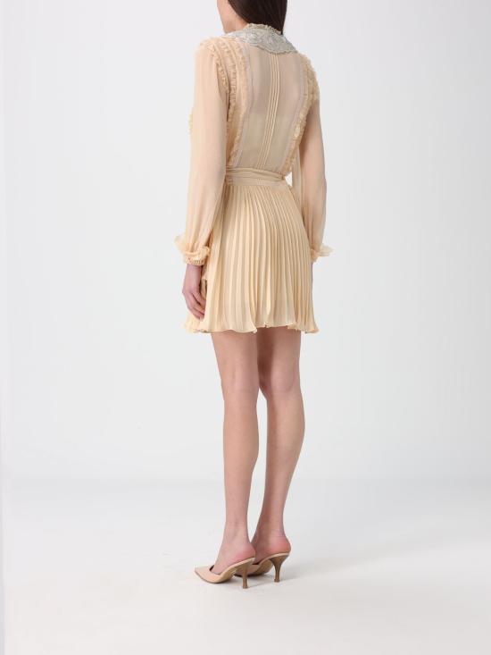 26SS 셀프 포트레이트 롱 원피스 RS26034ST TAN Beige - SELF PORTRAIT