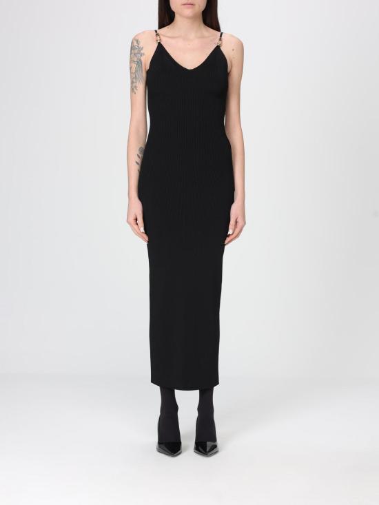 26SS 베르사체 롱 원피스 10185861A12699 1B000 Black