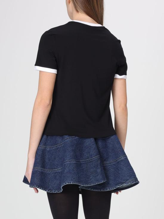 26SS 베르사체 반팔 티셔츠 10226561A16685 2B020 Black - VERSACE