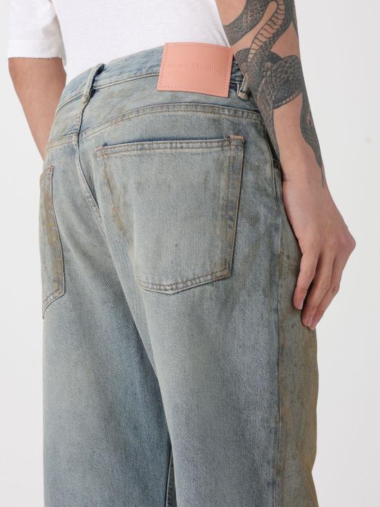 26SS 아크네 스튜디오 레귤러 핏 2021M 진 B00403 863 Denim - ACNE STUDIOS