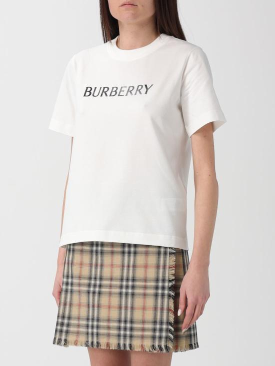26SS 버버리 반팔 티셔츠 8118978 White - BURBERRY