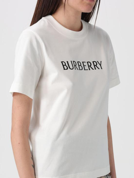 26SS 버버리 반팔 티셔츠 8118978 White - BURBERRY
