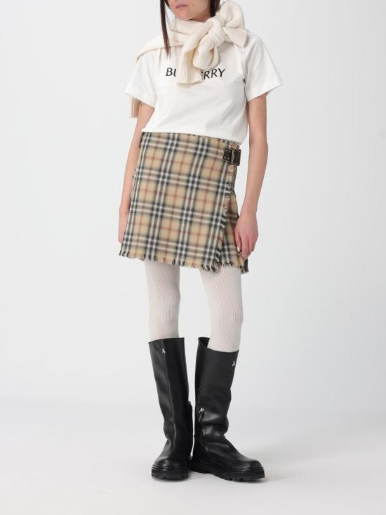 26SS 버버리 반팔 티셔츠 8118978 White - BURBERRY