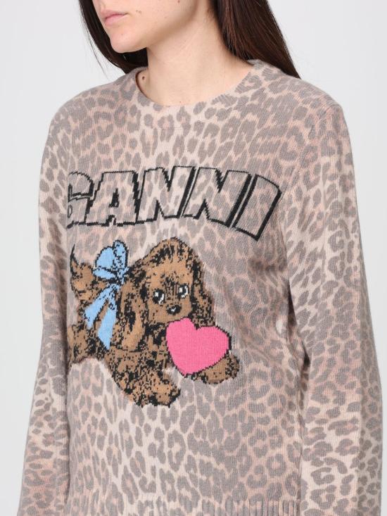 26SS 가니 스웨터 A1070147 943 Savannah - GANNI