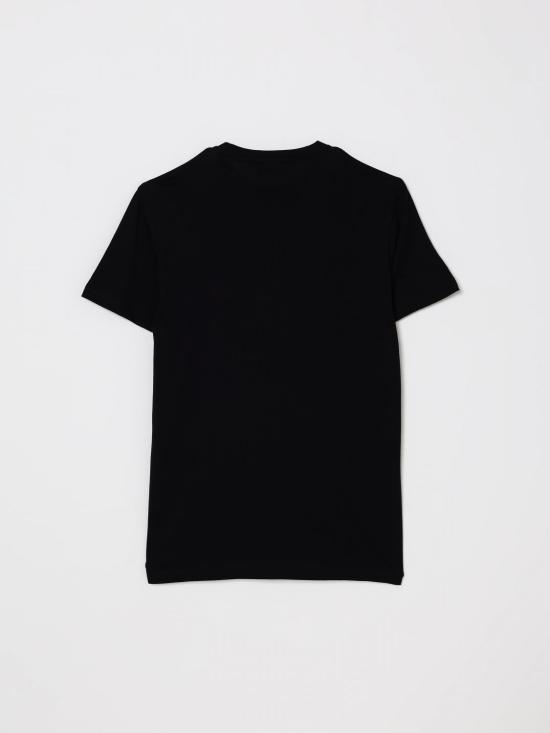 26SS [키즈] 디스퀘어드2 티셔츠 DQ3171D0ACD DQ900 Black - DSQUARED2