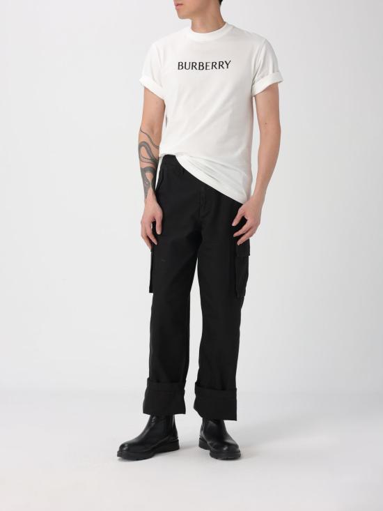 26SS 버버리 반팔 티셔츠 8122389 White - BURBERRY