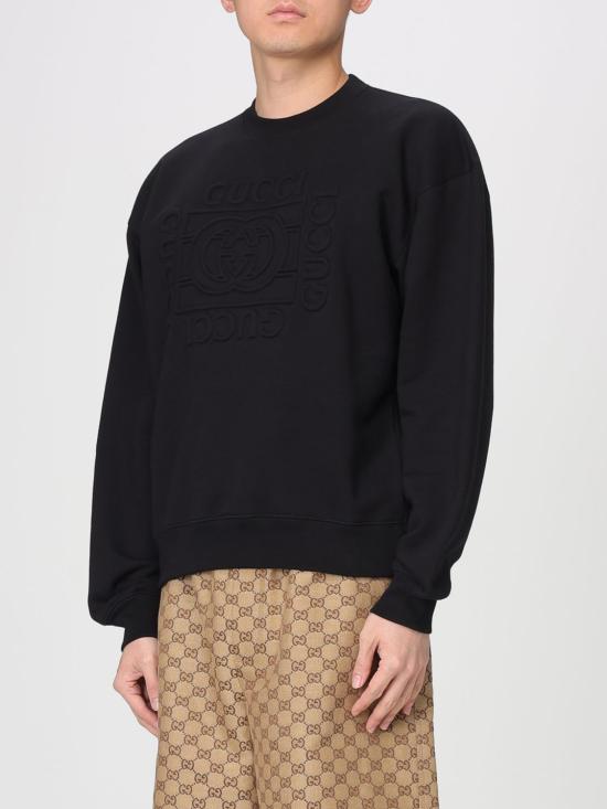 26SS 구찌 긴팔 티셔츠 795510XJHN8 1043 Black - GUCCI