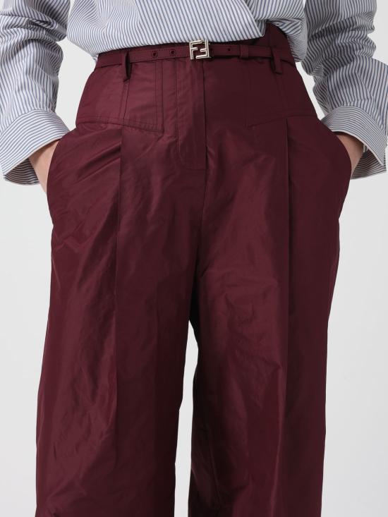 26SS 펜디 스트레이트 팬츠 FR6673AW7C F1UKF Red - FENDI