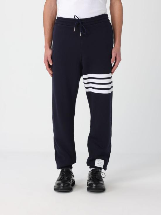 26SS 톰브라운 클래식 루프백 엔지니어드 4바 스웨트팬츠 MJQ008H00535 461 Blue