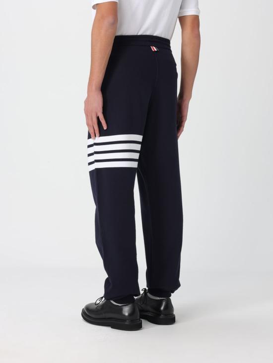 26SS 톰브라운 클래식 루프백 엔지니어드 4바 스웨트팬츠 MJQ008H00535 461 Blue - THOM BROWNE