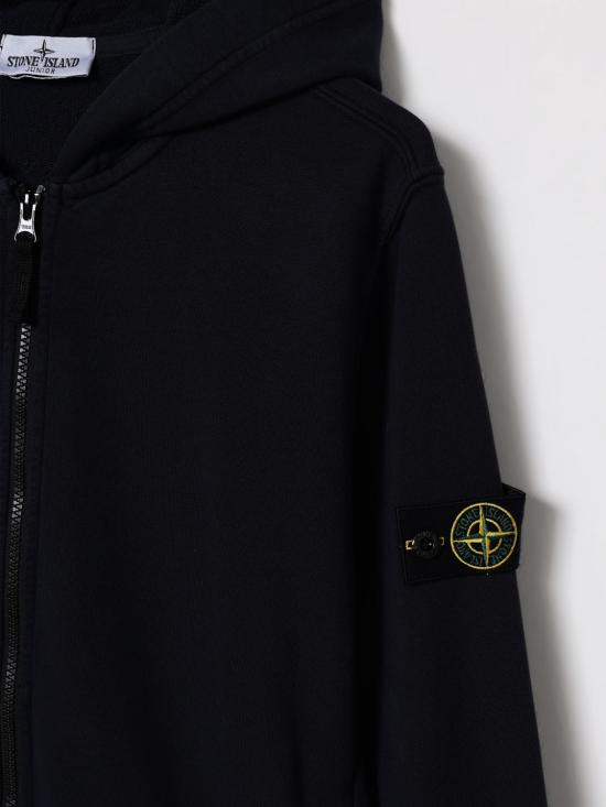 26SS [키즈] 스톤 아일랜드 풀오버 6100004S0040 V0020 Blue - STONE ISLAND