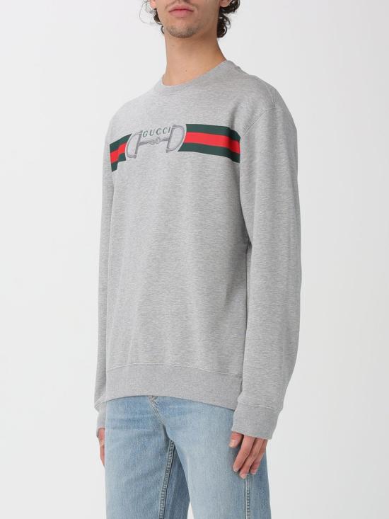 26SS 구찌 긴팔 티셔츠 848737XJHOK 1056 Grey - GUCCI