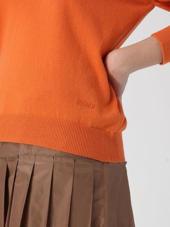 26SS 펜디 스웨터 FZXE34AW4G F1UKJ Orange - FENDI