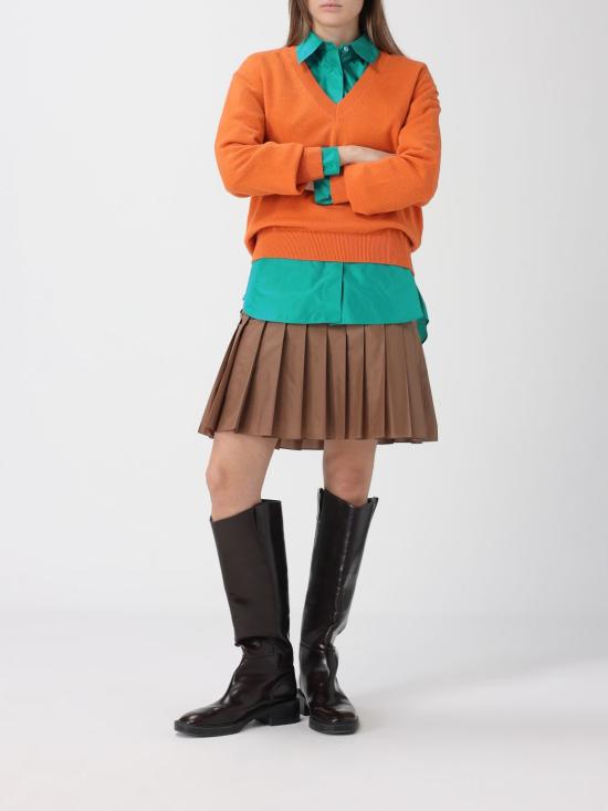 26SS 펜디 스웨터 FZXE34AW4G F1UKJ Orange - FENDI