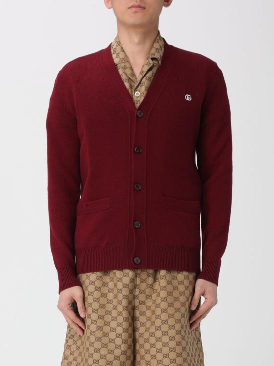 26SS 구찌 스웨터 815009XKFAU 6013 Burgundy