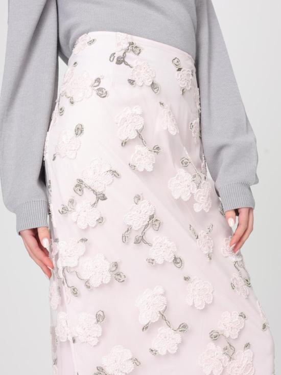 26SS 로테이트 미디 스커트 115362 3077 Pink - ROTATE