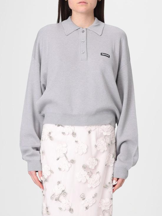 26SS 로테이트 폴로 티셔츠 115137 039 Grey